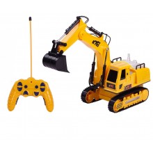 Экскаватор на радиоуправлении 678 Toys  8060Е Скорость модели 10 км/час Желтый