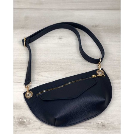 Женская сумка-клатч Welassie Нана синего цвета