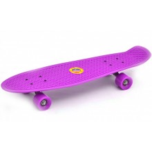 Пенни борд Baby Tilly SC17027 колеса светятся, полиуретановые. Фиолетовый