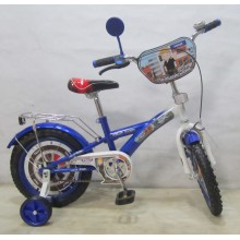 Детский велосипед TILLY Полицейский T-21425 Ручной тормоз Колёса 14" Синий