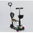 Самокат трехколесный Best Scooter 34760  "Абстракция" 5 в 1. Подсветка колес. Черный