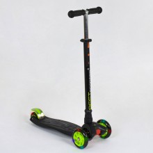 Самокат детский Best Scooter Maxi 466-113 / А 24144 трехколесный. Черный