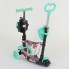 Самокат трехколесный Best Scooter 43702 "Абстракция" 5 в 1. Подсветка колес. Бирюзовый - Абстракция