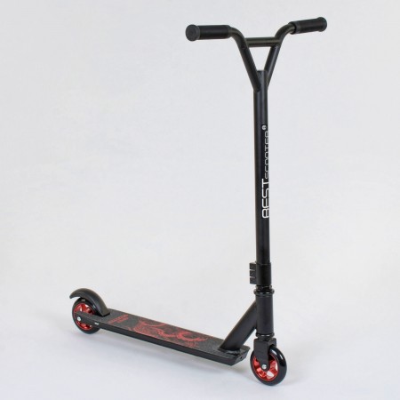 Самокат трюковый Best Scooter 49276 Черно-Красный