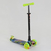 Самокат трехколесный Best Scooter Maxi А 225599 / 779-1342. Желтый 