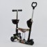 Самокат трехколесный Best Scooter 34760  "Абстракция" 5 в 1. Подсветка колес. Черный