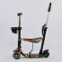 Самокат трехколесный Best Scooter 34760  "Абстракция" 5 в 1. Подсветка колес. Черный