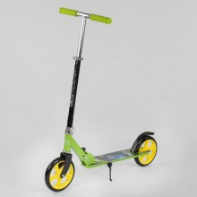 Двухколесный самокат Best Scooter 53396 складной. Салатовый