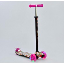 Самокат трехколесный Best Scooter Maxi А 25466 / 779-1321. Розовый 