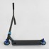 Самокат трюковый Best Scooter 32269, HIC-система, ПЕГИ,  диск колес алюминий. Черный