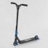 Самокат трюковый Best Scooter 32269, HIC-система, ПЕГИ,  диск колес алюминий. Черный