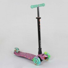 Самокат трехколесный Best Scooter Maxi А 25594 / 779-1337. Бирюзовый  