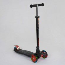 Самокат детский Best Scooter Maxi 466-113 / А 24555 трехколесный. Черный