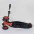 Самокат детский Best Scooter Maxi 466-113 / А 24555 трехколесный. Черный