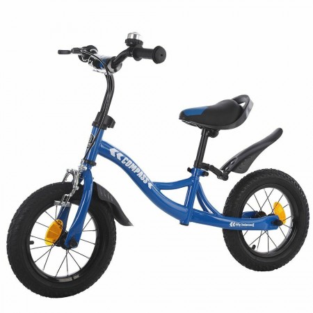Беговел Tilly Balance Compass T-21258 Надувне резиновые колеса 12 Синий