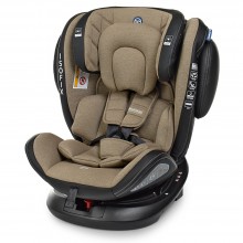 Детское автокресло El Camino ME 1045 EVOLUTION 360° Royal  ISOFIX 0-36 кг Бежевый