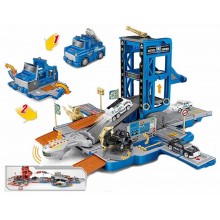 Ігровий набір Toys E7001-2 Паркінг поліція зі звуковими та світловими ефектами Синій