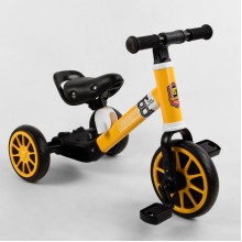 Триколісний велосипед-біговець BEST TRIKE 71616 колеса EVA Жовтий