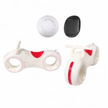 Біговел Tilly Tron GS-0020 Bluetooth, LED-підсвічування Білий з червоним