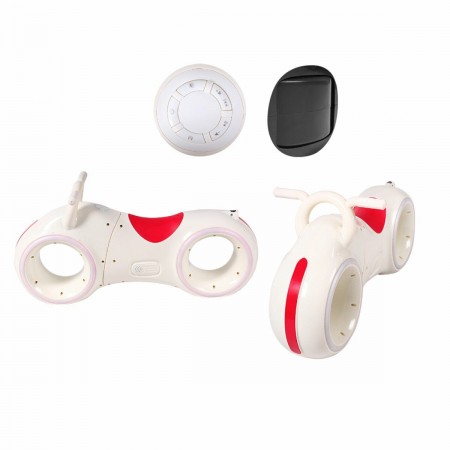 Біговел Tilly Tron GS-0020 Bluetooth, LED-підсвічування Білий з червоним