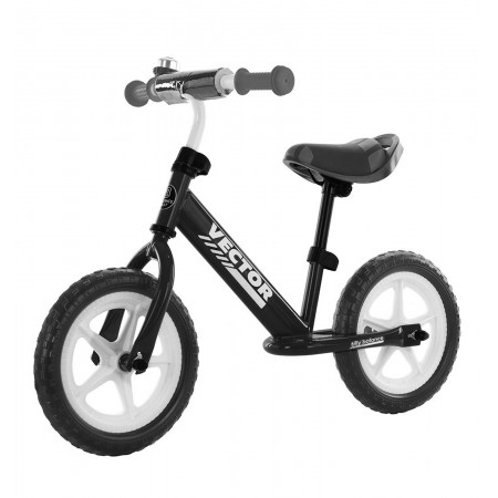 Беговел TILLY BALANCE Vector T-21256  Колеса 12 "піна Чорний