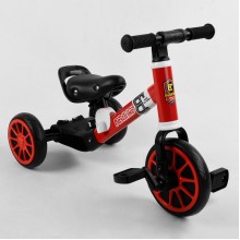 Триколісний велосипед-біговел BEST TRIKE 736617 колеса EVA Червоний