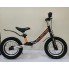 Біговел Corso 64500 серія "Alpha Sport" Ручне гальмо Надувні колеса 12" Чорний з помарагчевим