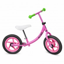 Беговел Profi Kids M 3437A-2 Колеса 12 "гумові Рожевий
