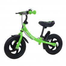Беговел Tilly Balance ECLIPSE T-21254/1 Колеса 12 "EVA Ручне гальмо Зелений
