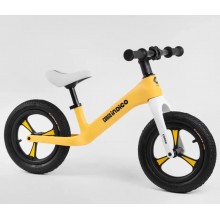Біговел Corso D - 4536 Надувні колеса 12" Нейлонова рама та вилка Жовтий