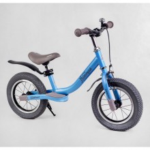Біговел Corso Triumf 20017 з ручним гальмом Надувні колеса 12" Синій