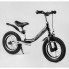 Біговел Corso Alpha Sport 12800 з ручним гальмом Надувні колеса 12" Чорний