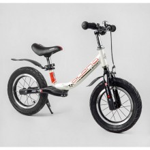 Біговел Corso Alpha Sport 57200 з ручним гальмом Надувні колеса 12" Білий