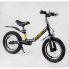 Біговел Corso Alpha Sport 10631 з ручним гальмом Надувні колеса 12" Чорно-жовтий