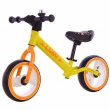 Біговел BALANCE TILLY T-212521 серія Lumi колеса EVA світяться дзвіночок Жовтий