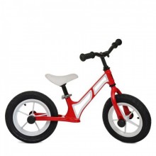 Біговел PROFI KIDS HUMG1207A-2 Велобіг магнієва рама колеса надувні 12 дюймів червоно-білий