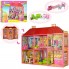 Будиночок для ляльок A-Toys 6983 Меблі Два поверхи 6 кімнат для ляльок до 29 см