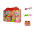 Будиночок для ляльок A-Toys 6983 Меблі Два поверхи 6 кімнат для ляльок до 29 см