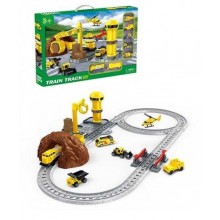 Дитяча залізниця Train Baby 888-3 шість видів транспорту