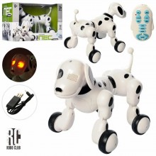 Собака робот на радіокеруванні LIMO TOY RC 0006 Інтерактивна іграшка Білий