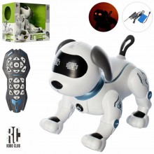 Собака робот на радіокеруванні LIMO TOY RC 0004 Інтерактивна іграшка Білий