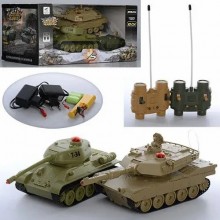 Ігровий набір Танковий бій A-Toys 33821 на радтоуправлінні Два танки