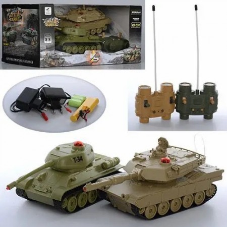 Ігровий набір Танковий бій A-Toys 33821 на радтоуправлінні Два танки