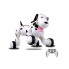 Собака робот на радиоуправлении Smart-Dog 777-338-1 Интерактивная игрушка Белый с черным