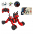 Собака робот на радиоуправлении SYRCAR STUNT DOG 666-800A Интерактивная игрушка Красный