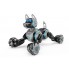 Собака робот на радиоуправлении SYRCAR STUNT DOG 666-800A Интерактивная игрушка Серый