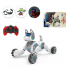 Собака робот на радиоуправлении SYRCAR STUNT DOG 666-800A Интерактивная игрушка Белый