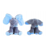 М'яка іграшка слон Toys 77778 Peekaboo плюшева розмовляюча Синій