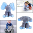 М'яка іграшка слон Toys 77778 Peekaboo плюшева розмовляюча Синій