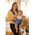 Рюкзак-кенгуру Baby Breeze 0311ортопедическая вставка для спинки Голубой